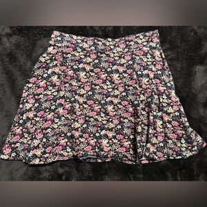 La Hearts Floral Skirt